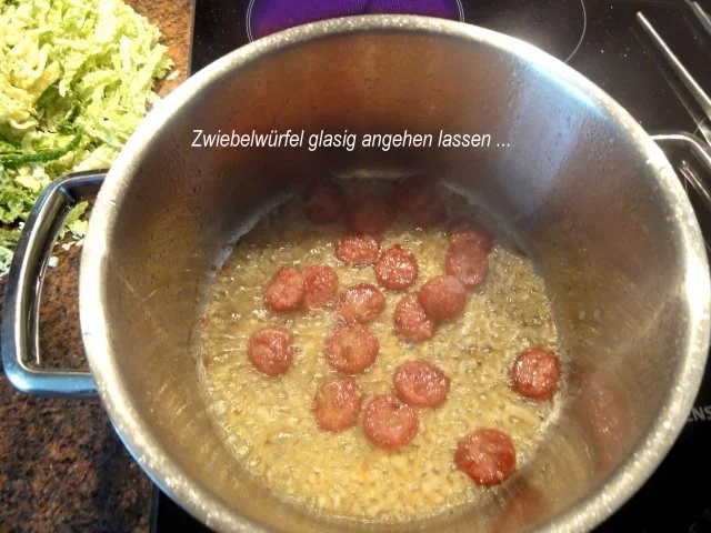 Gemüse:   WIRSING, meine pikante Variante - Rezept - Bild Nr. 4