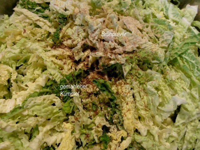 Gemüse:   WIRSING, meine pikante Variante - Rezept - Bild Nr. 5