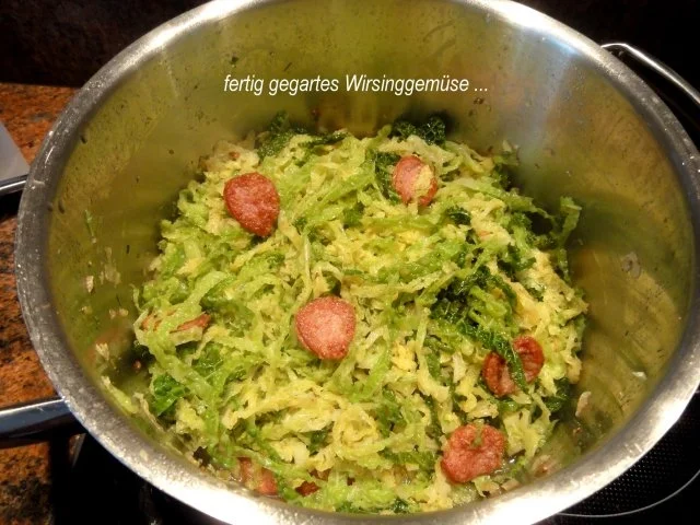 Gemüse:   WIRSING, meine pikante Variante - Rezept - Bild Nr. 6
