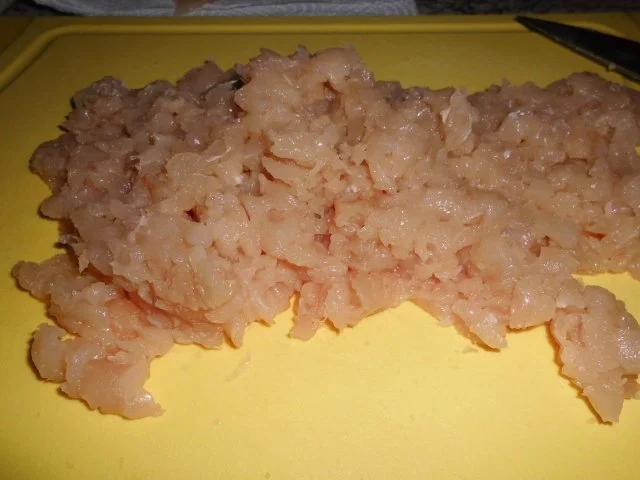 Hähnchenfrikadellen auf Kräuter-Rahm-Gemüse>> - Rezept - Bild Nr. 4