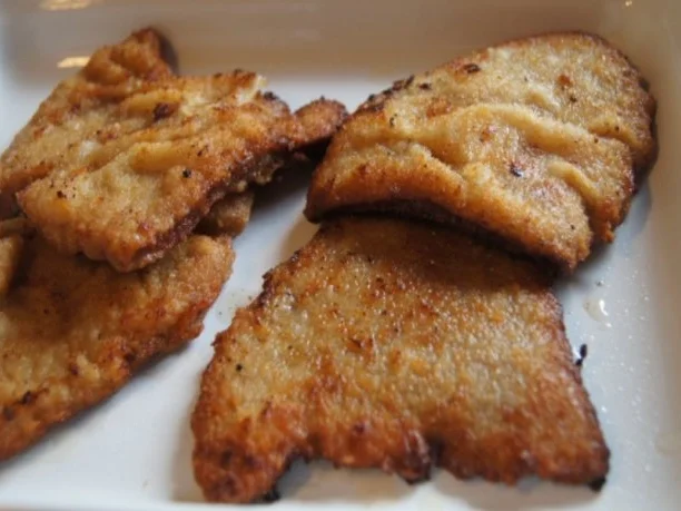 Wiener Schnitzel mit Curry-Blumenkohl und angebratenen Drillingen - Rezept - Bild Nr. 4