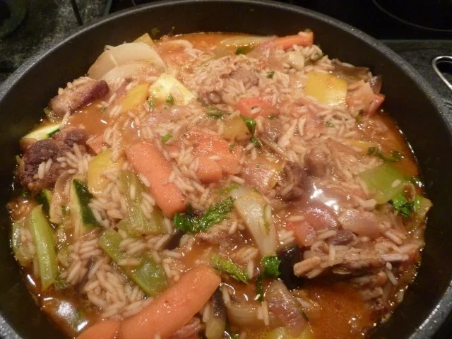 Lamm - Reis Eintopf mit Gemüse - Rezept - Bild Nr. 5