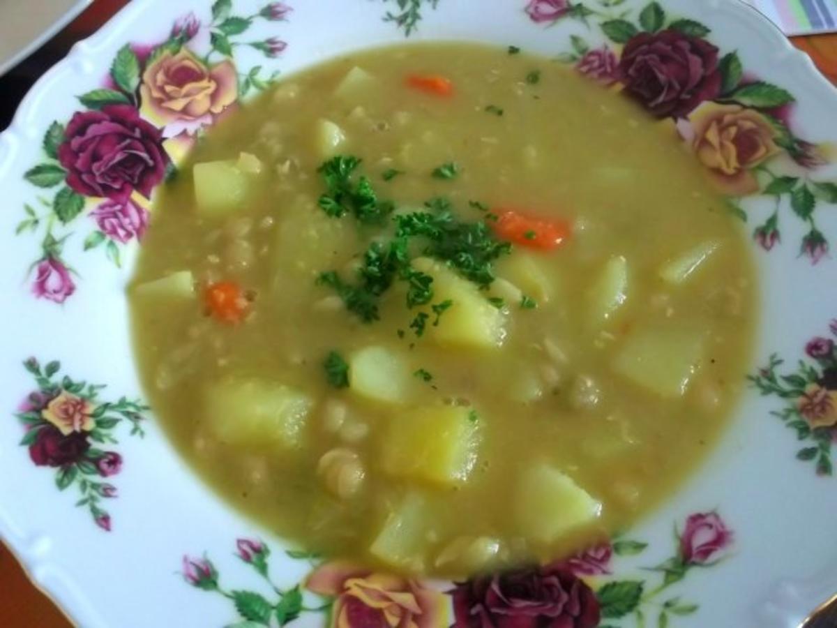 Erbsensuppe - Rezept