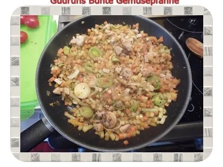 Gemüse: Bunte Gemüsepfanne - Rezept - Bild Nr. 9