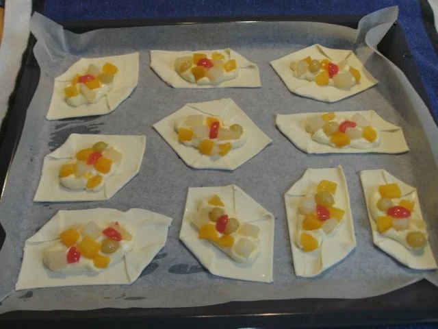 Obst-Blätterteig-Teilchen - Rezept - Bild Nr. 3