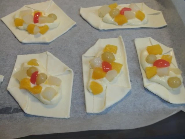 Obst-Blätterteig-Teilchen - Rezept - Bild Nr. 4