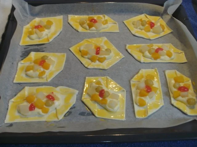 Obst-Blätterteig-Teilchen - Rezept - Bild Nr. 5