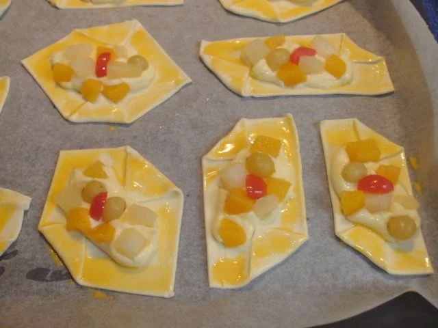 Obst-Blätterteig-Teilchen - Rezept - Bild Nr. 6