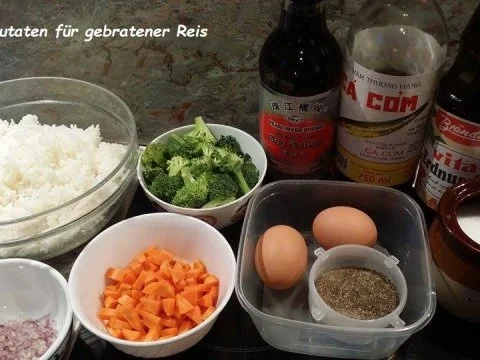 Gebratener Reis mit Gemüse - Rezept - Bild Nr. 2