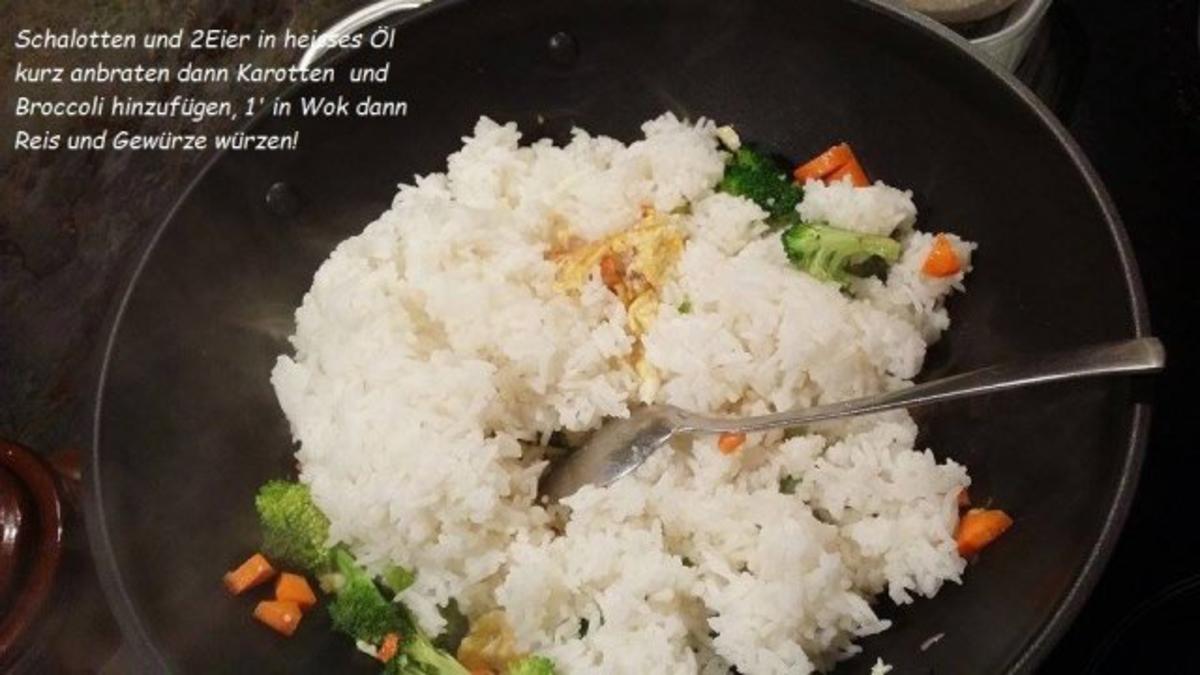 Gebratener Reis mit Gemüse - Rezept - Bild Nr. 11