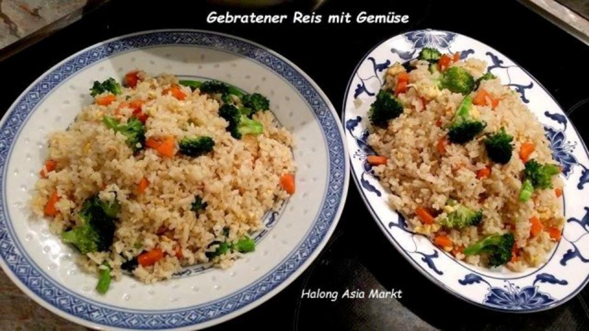 Gebratener Reis mit Gemüse - Rezept - Bild Nr. 13