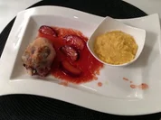 Wachteln auf Zitronengraspolenta - Rezept