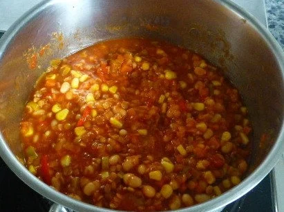 Veganes Gemüsechili - Rezept - Bild Nr. 5
