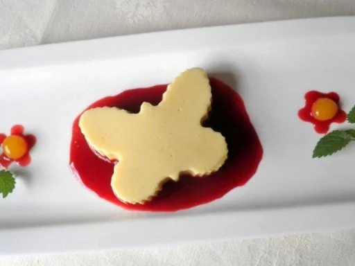 Mango - Pudding auf Himbeerspiegel ... - Rezept - Bild Nr. 5