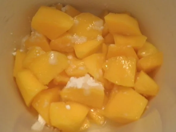 Mango - Pudding auf Himbeerspiegel ... - Rezept - Bild Nr. 6
