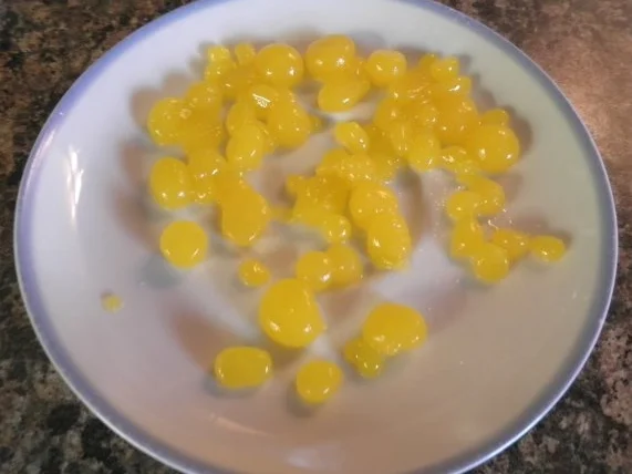 Mango - Pudding auf Himbeerspiegel ... - Rezept - Bild Nr. 9