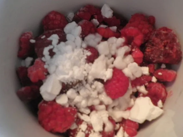 Mango - Pudding auf Himbeerspiegel ... - Rezept - Bild Nr. 10