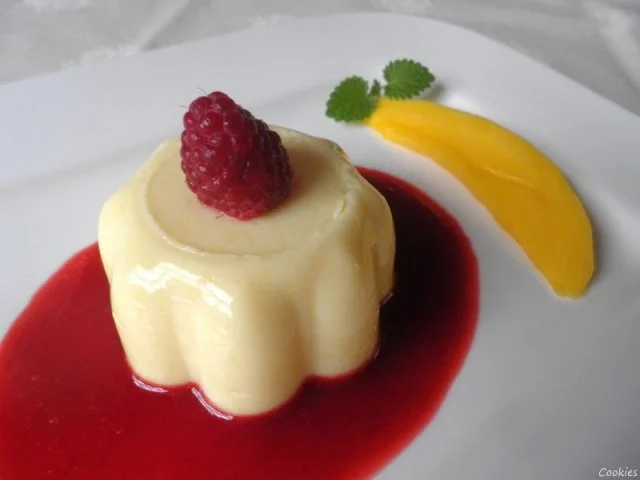 Mango - Pudding auf Himbeerspiegel ... - Rezept - Bild Nr. 11