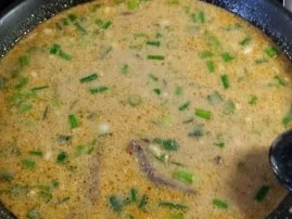 Steakstreifen in roter Kokoscurrysauce - Rezept - Bild Nr. 3