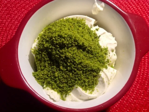 Rezept: rote Linsenbällchen und ein Quark-Pistazien-Dip Bild Nr. 10 rote Linsenbällchen und ein Quark-Pistazien-Dip - Rezept - Bild Nr. 10