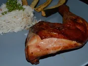 Grillen: slow smoked asian drumsticks - Rezept