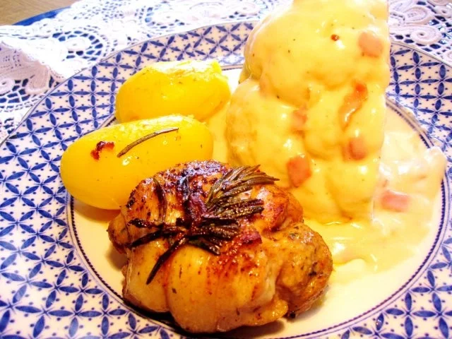 Rezept: Mediterrane Päckchen von Hähnchenschenkeln Bild Nr. 7 Mediterrane Päckchen von Hähnchenschenkeln - Rezept - Bild Nr. 7