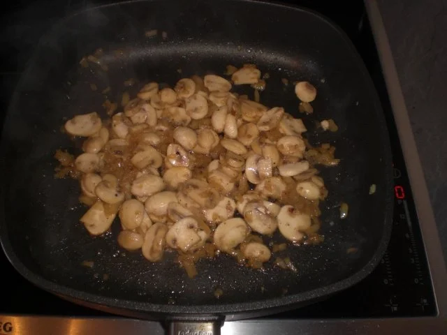 Champignon-Lasagne   für 2 Personen - Rezept - Bild Nr. 6