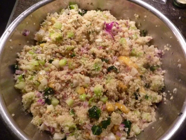 Rezept: Couscous - Avocado Salat mit Anhang.... Bild Nr. 4 Couscous - Avocado Salat mit Anhang.... - Rezept - Bild Nr. 4