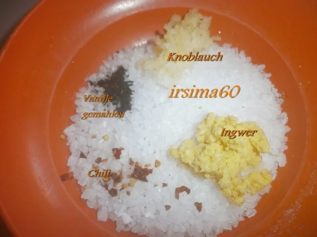 Ingwer-Knoblauch-Salz - Rezept - Bild Nr. 3
