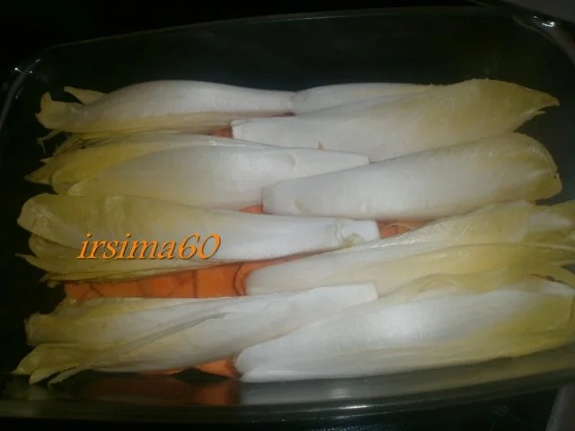 Rezept: Chicorée-Süßkartoffel-Auflauf Bild Nr. 5 Chicorée-Süßkartoffel-Auflauf - Rezept - Bild Nr. 5