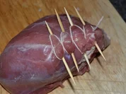 Gefüllter Heidschnucken Braten - Rezept
