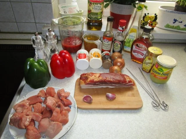 Rezept: Fleischspieße - auch für den Grill geeignet Bild Nr. 2 Fleischspieße - auch für den Grill geeignet - Rezept - Bild Nr. 2