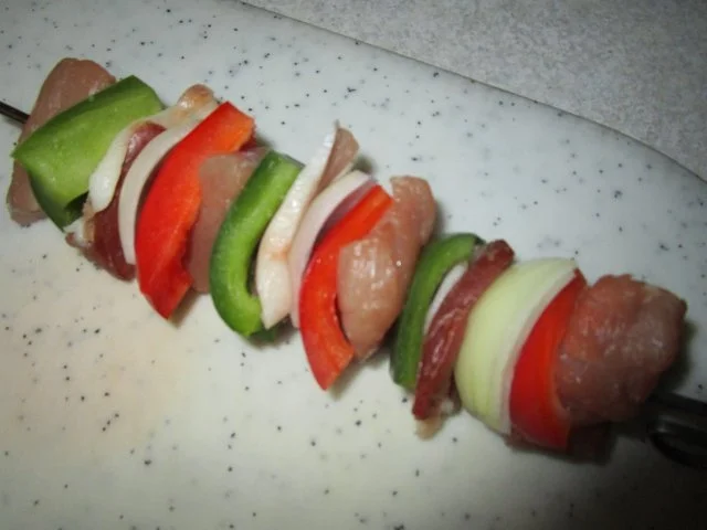 Rezept: Fleischspieße - auch für den Grill geeignet Bild Nr. 5 Fleischspieße - auch für den Grill geeignet - Rezept - Bild Nr. 5