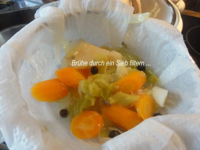 Geflügel:   HÄHNCHEN - FRIKASSEE  nach meiner Art - Rezept - Bild Nr. 5