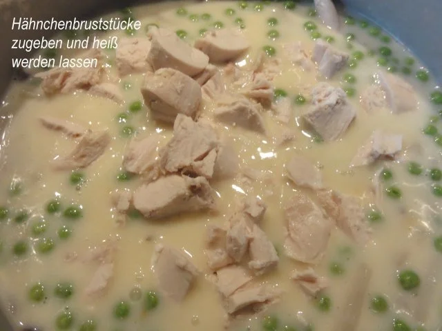 Geflügel:   HÄHNCHEN - FRIKASSEE  nach meiner Art - Rezept - Bild Nr. 12