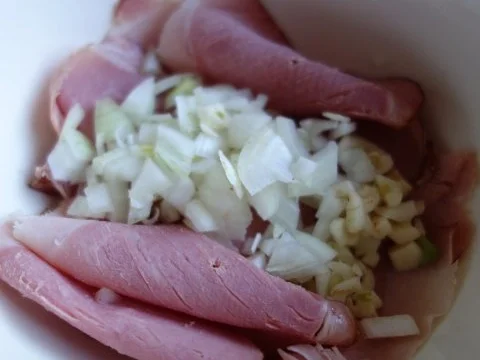 Sauren Rollschinkensalat - Rezept - Bild Nr. 4