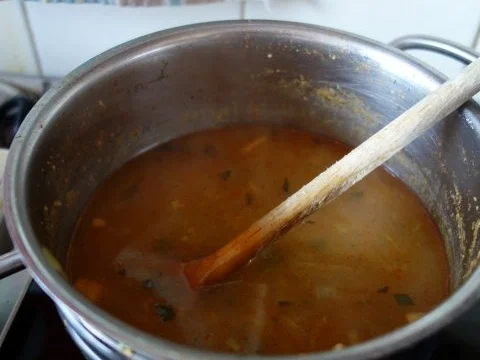 Sauren Rollschinkensalat - Rezept - Bild Nr. 8