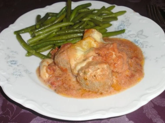 Rezept: Hackbällchen überbacken Hackbällchen überbacken - Rezept