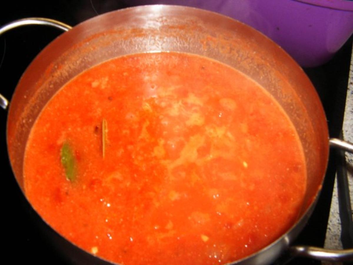 Hähnchenkeulen in Tomatensoße - Rezept - Bild Nr. 6