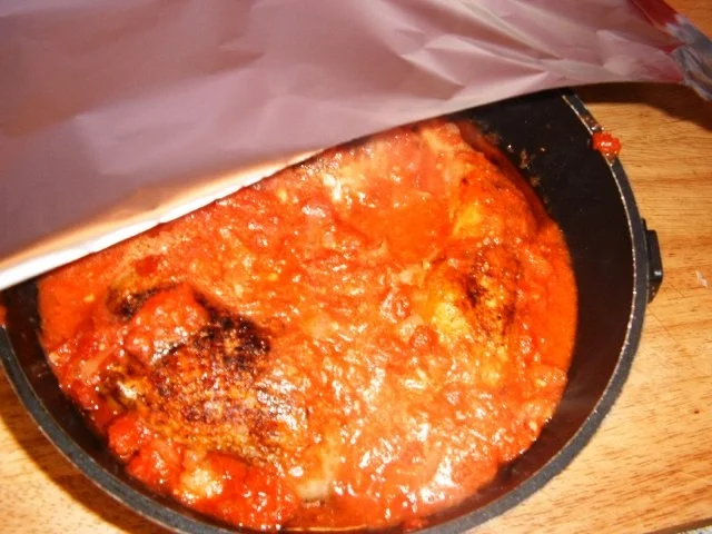 Hähnchenkeulen in Tomatensoße - Rezept - Bild Nr. 7