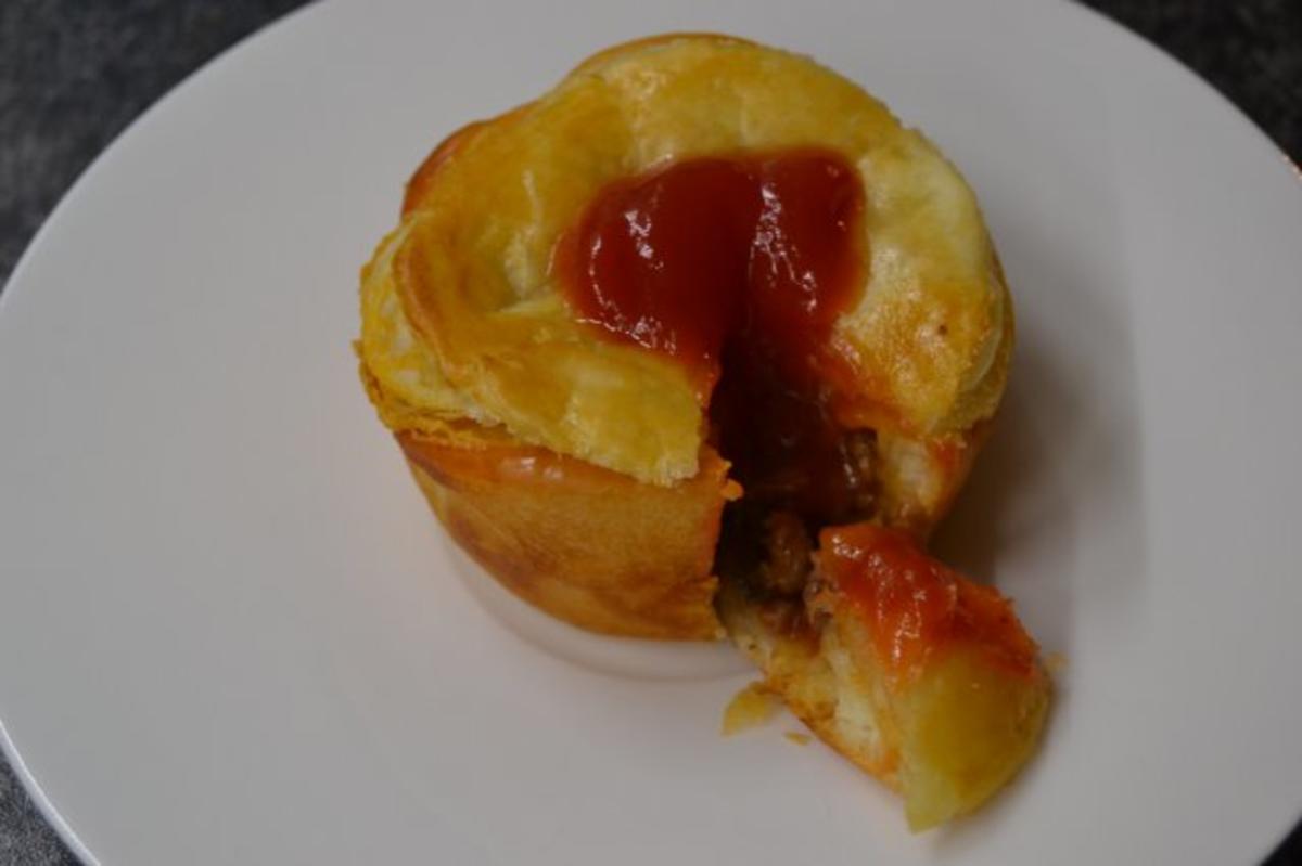 Australian Meat Pie in Muffin Form - Rezept