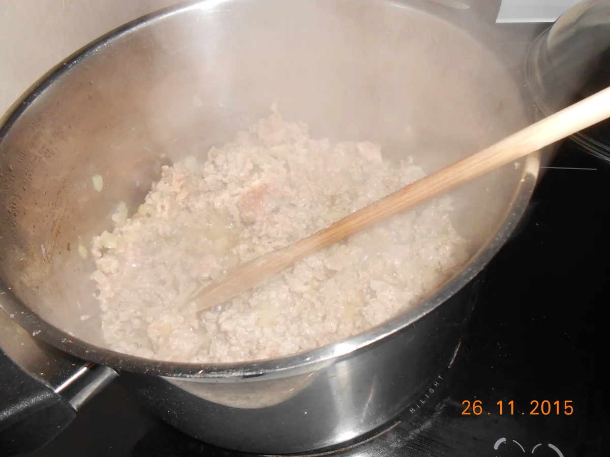 Krautpfanne mit Hackfleisch - Rezept - Bild Nr. 3530