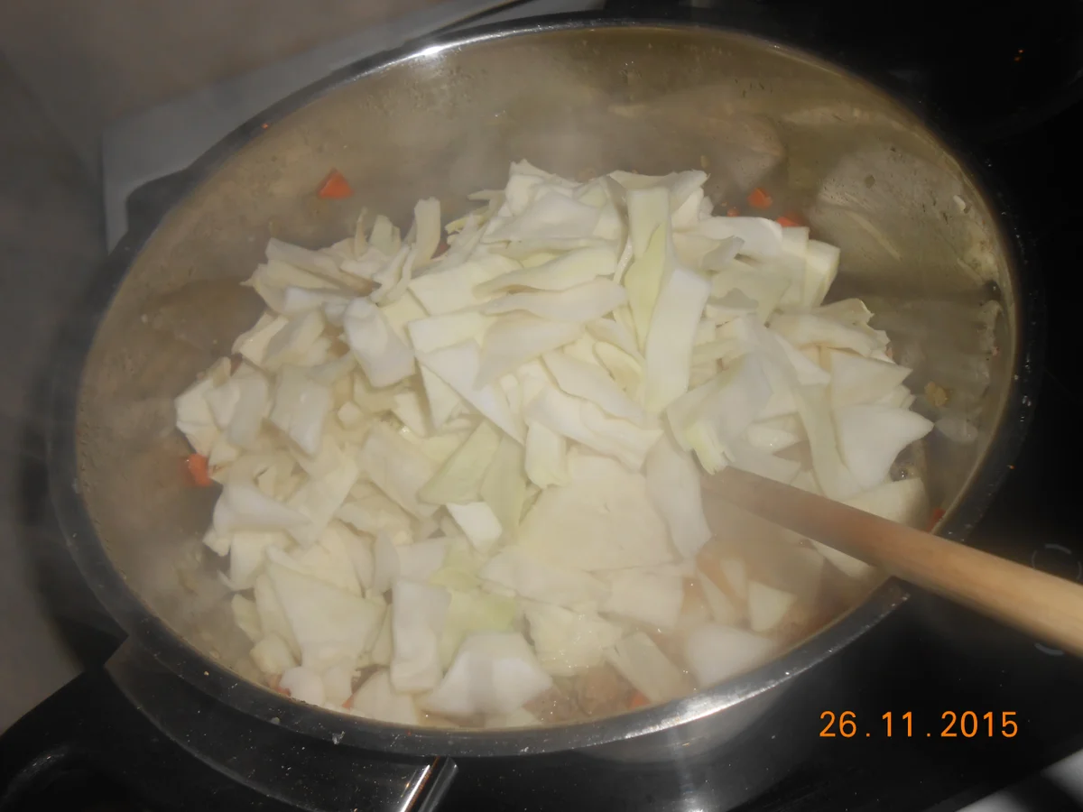 Krautpfanne mit Hackfleisch - Rezept - Bild Nr. 3534