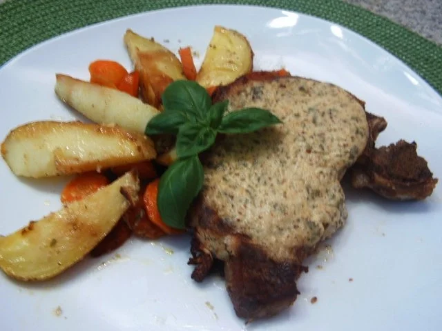 Rezept: Ofenkoteletts Ofenkoteletts - Rezept