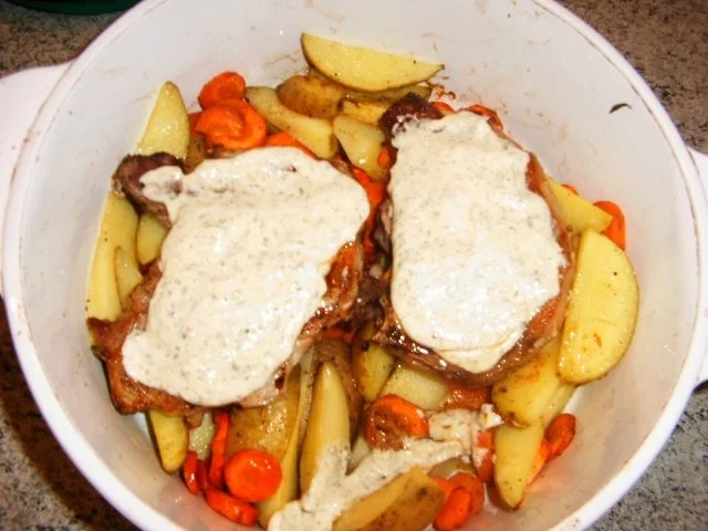 Rezept: Ofenkoteletts Bild Nr. 7 Ofenkoteletts - Rezept - Bild Nr. 7