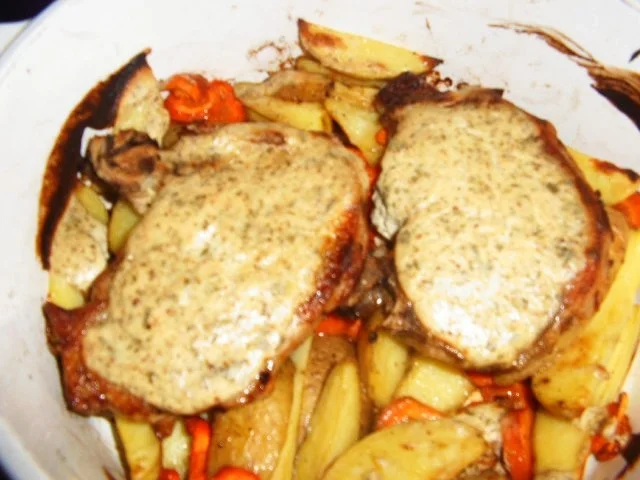 Rezept: Ofenkoteletts Bild Nr. 8 Ofenkoteletts - Rezept - Bild Nr. 8