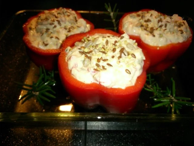 Gefüllte, fluffige Paprika - Rezept - Bild Nr. 2
