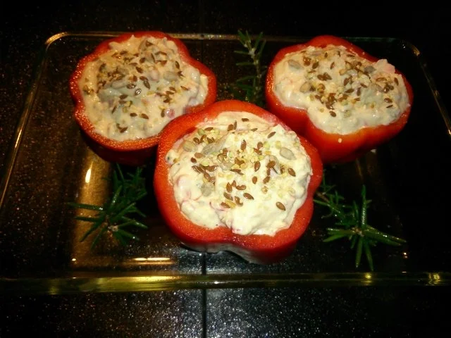 Gefüllte, fluffige Paprika - Rezept - Bild Nr. 3