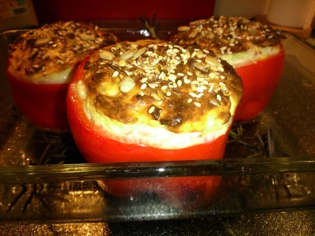 Gefüllte, fluffige Paprika - Rezept - Bild Nr. 4