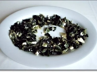 Rezept: Gebratene Forelle mit Kräutern gefüllt auf Spinat-Feta-Bett Bild Nr. 23 Gebratene Forelle mit Kräutern gefüllt auf Spinat-Feta-Bett - Rezept - Bild Nr. 23